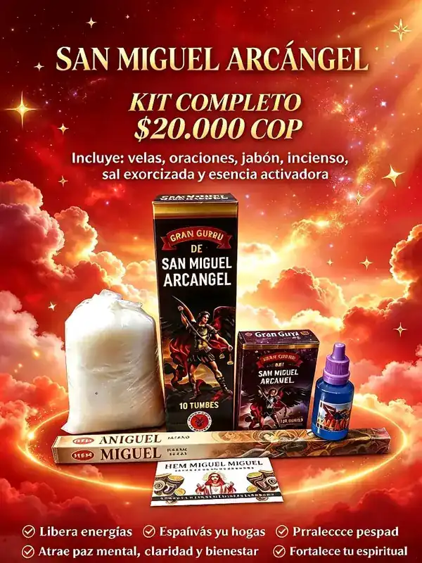 Kit San Miguel Arcángel · Distribuidora El Cristo Cali